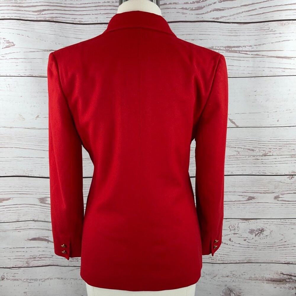 Pendleton Red Wool Jacket Petite - image 8